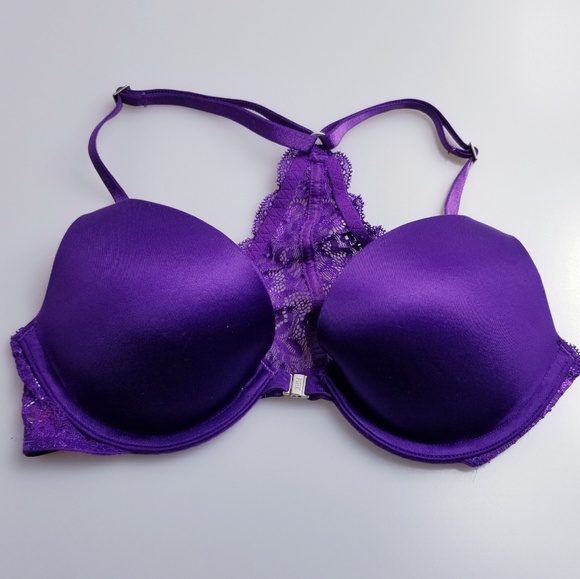 PINK Victoria's Secret Other - PINK Push Up Racerback Purple Bra
